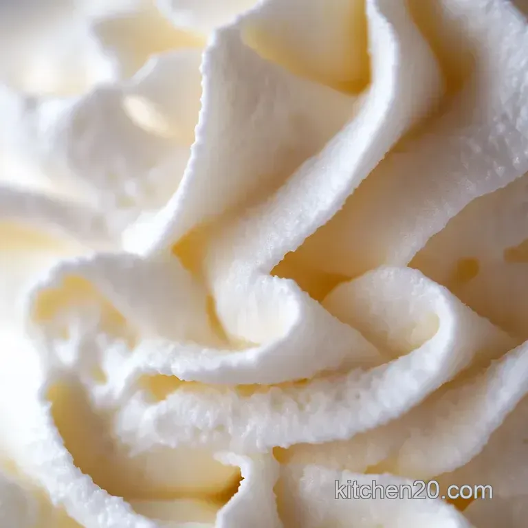 Perfectly Pillowy Whipped Cream