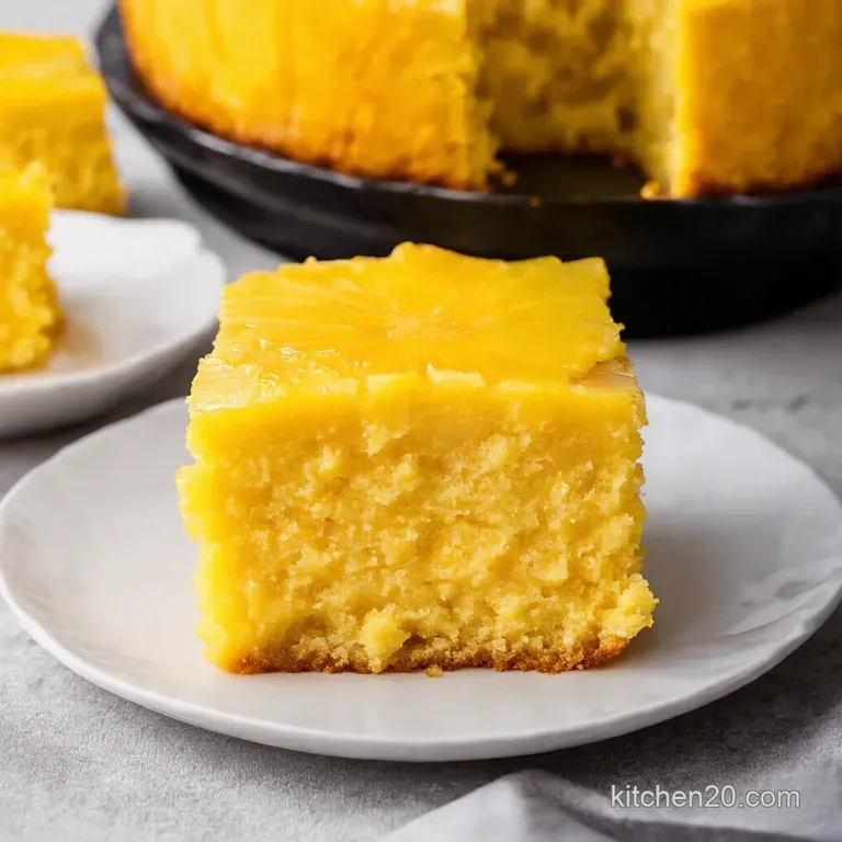 Pineapple Perfection The Ultimate UpsideDown Cake