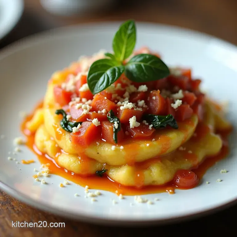 Polenta Florentine SunnySide Up Italian Comfort