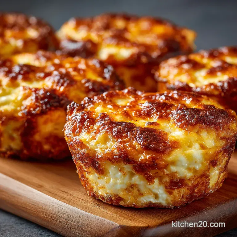 PowerPacked Cottage Cheese Veggie Egg Bites