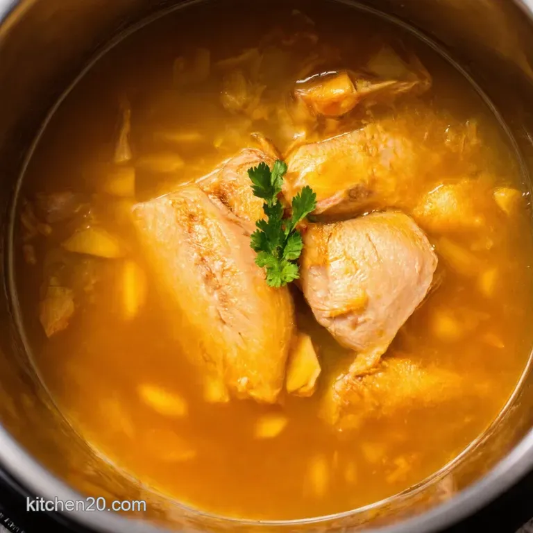 Pressure Cooker 101 Perfect Chicken Broth and a Darn Good Soup Base presentation