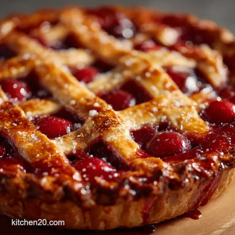 The Proper DoubleCrust Cherry Pie A Timeless Classic