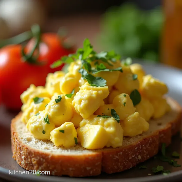 The Proper Keto Egg Salad Creamy Dreamy and Ready in a Jiffy presentation