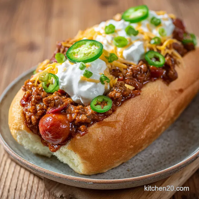 The Allday Fix Proper Crockpot Hot Dog Chili the Ultimate Coney Sauce presentation