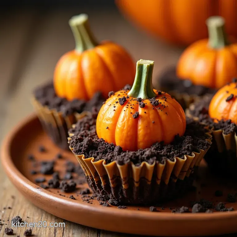 Pumpkin Patch Dirt Cups presentation