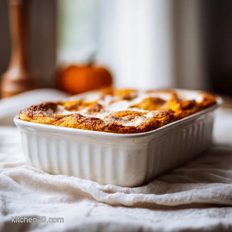 Pumpkin Pie Dump Cake: Silky Custard and Crunchy Topping