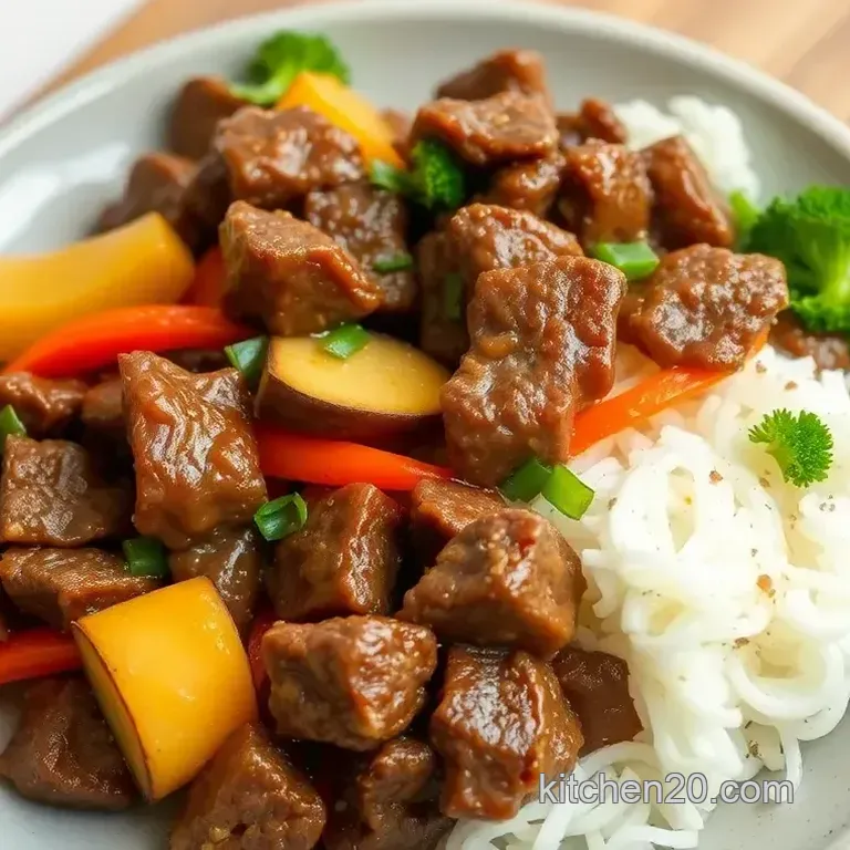 Quick Beef Stir Fry with Flavorful Veggies