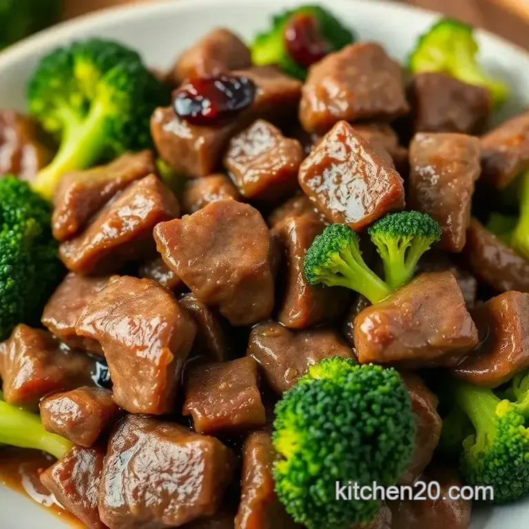Quick Beef Stir Fry with Fresh Broccoli