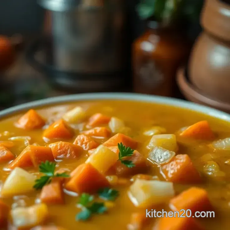 Quick & Easy Carrot and Potato Soup