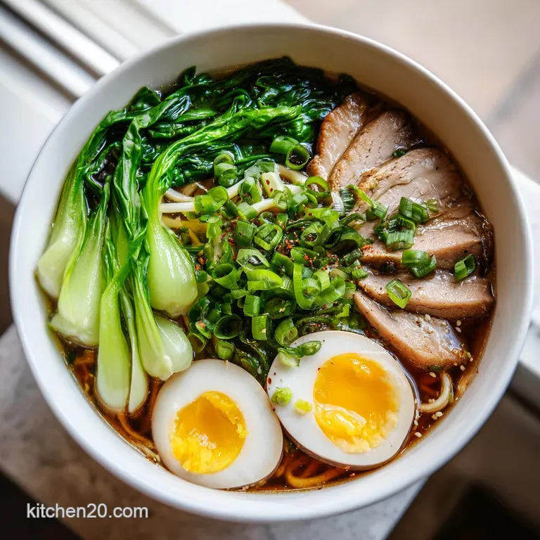 Quick and Easy Chinese Noodle Soup