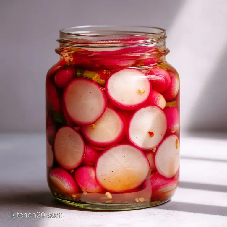 Pickled Radish: the Criminally Crunchy Fridge Staple presentation