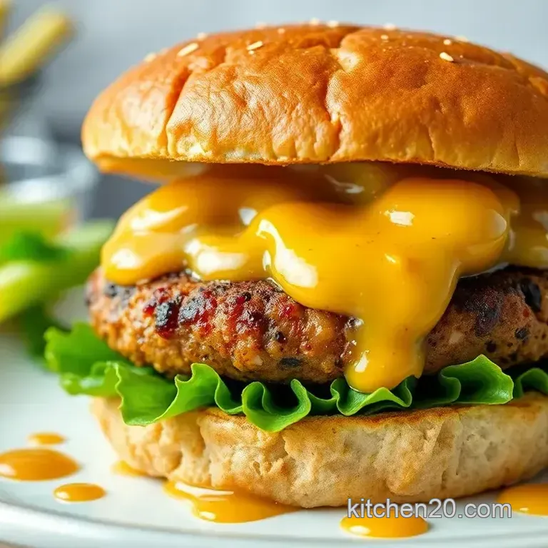 Quick Smashburgers with Tasty Sauce