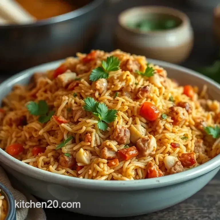Quick Turkey Biryani – One-Pot Delight