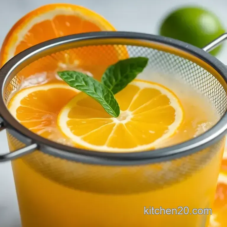 Juice Strainer: 5 Easy Ways to Make Refreshing Citrus Juice!