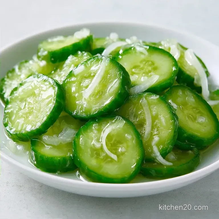 Crunchy Refrigerator Cucumber Pickles