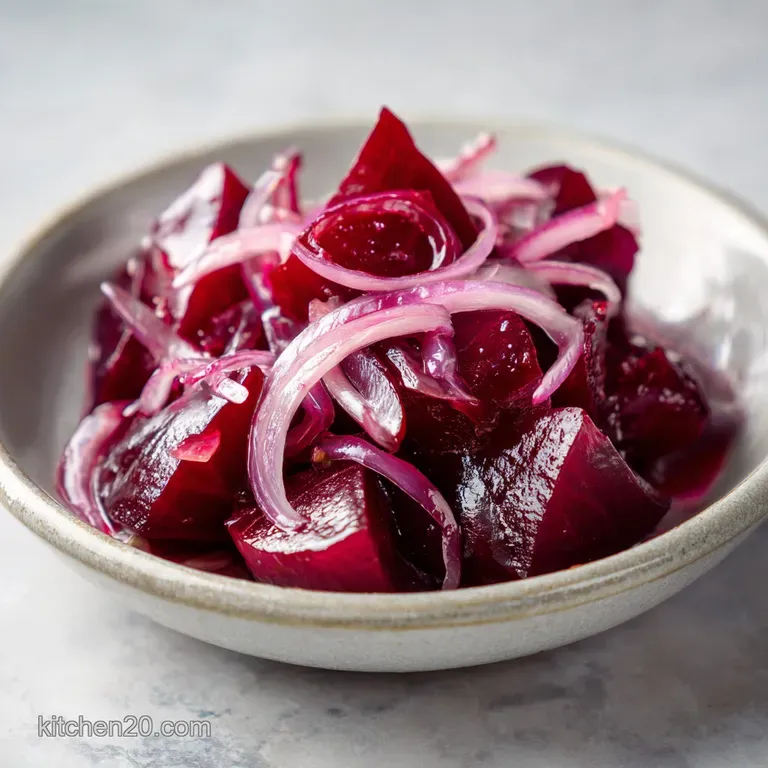 Pickled Beets: Old Fashioned Refrigerator Style