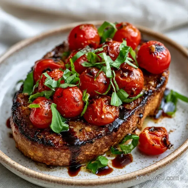Rows of golden-brown crostini on a rustic wooden platter, garnished with fresh basil leaves and cracked black pepper.
