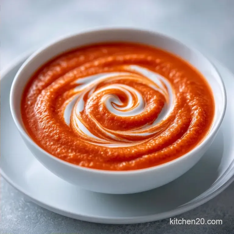 Roasted Homemade Tomato Soup