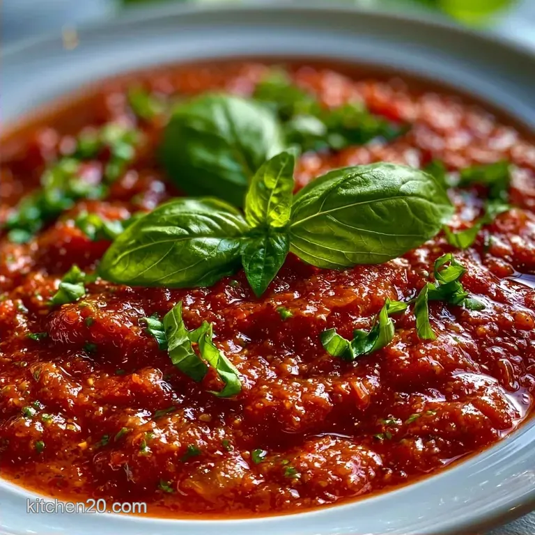 Roasted Tomato Sauce: Rich and Charred