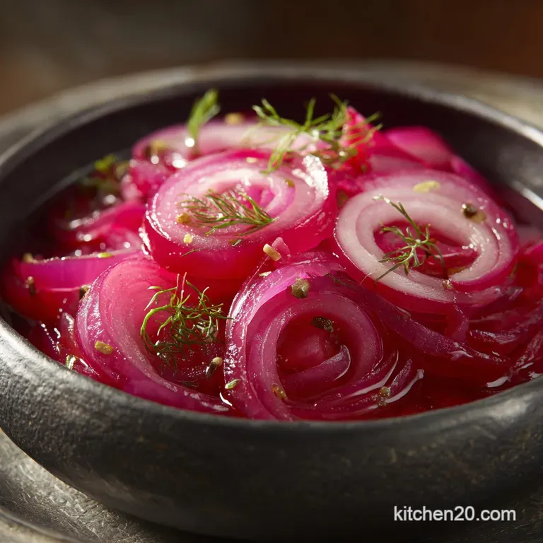 Pickled Onions: The Chefs Quick-Brine Ruby-Red Recipe