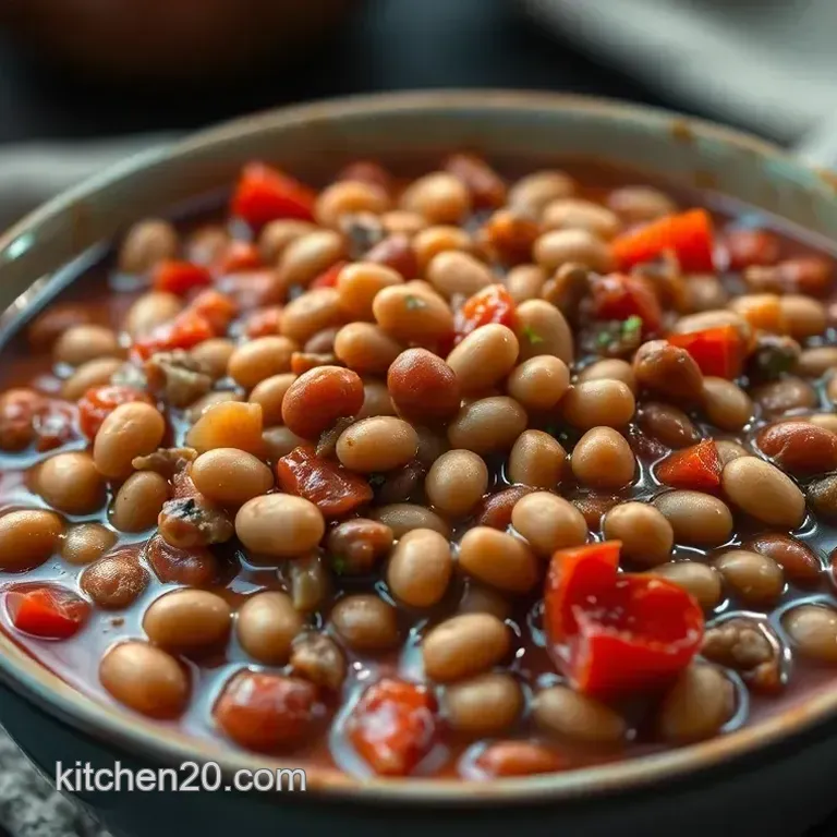 Rustic Cowboy Beans: A Hearty Western Comfort Dish