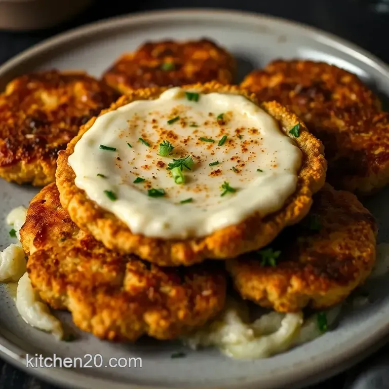 Salmon Croquettes with Lemon-Dill Aioli presentation