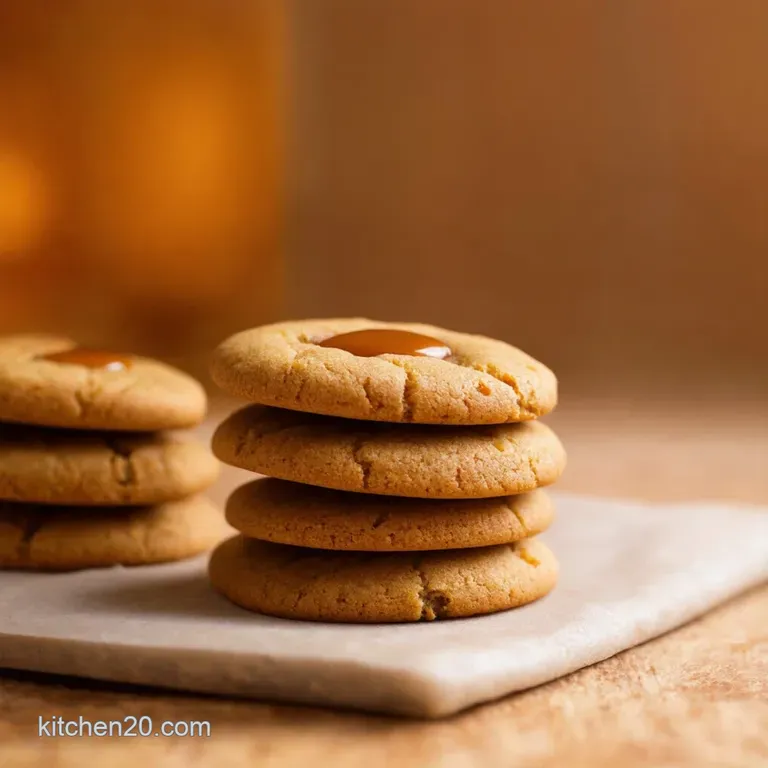 Salted Caramel Chocolate Chip Cookies presentation