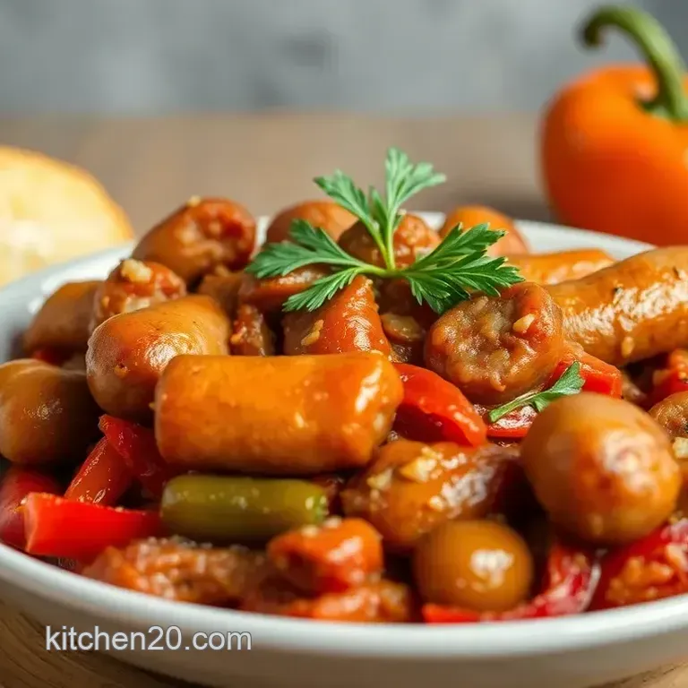 Sausage and Peppers: An Italian-American Classic