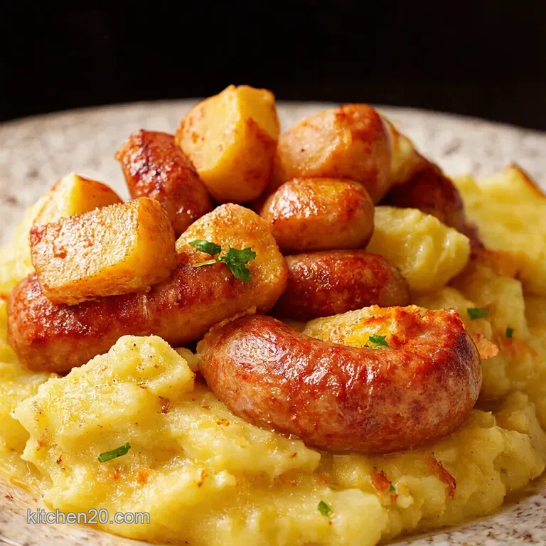 Sausage Potato Foil Packet Fiesta presentation