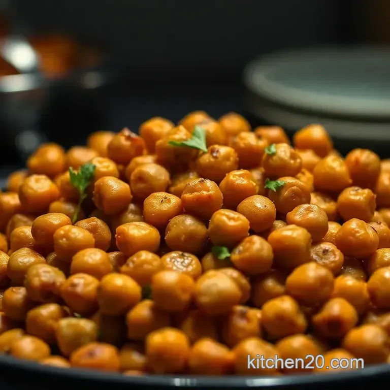 Savory Crispy Chickpeas: The Perfect Snack Attack