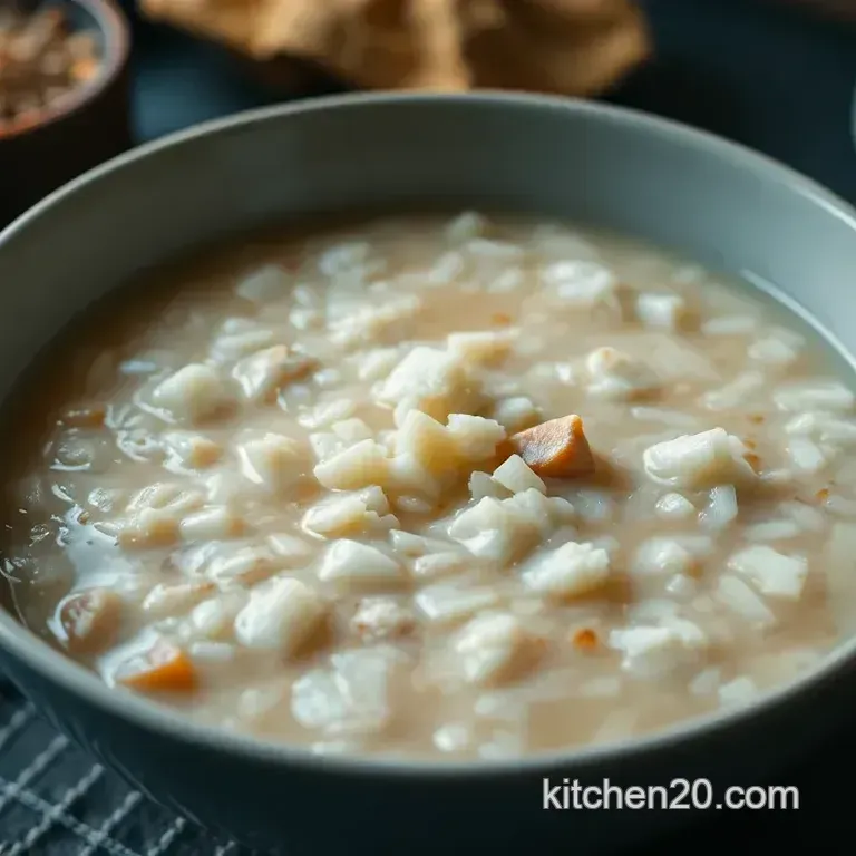 Savory Rice Gruel (Congee)