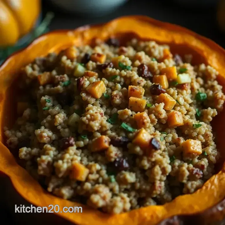 My Savory Stuffed Pumpkin Recipe: A Heartwarming Autumn Delight