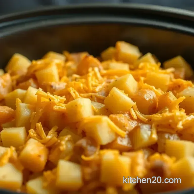 Comforting Cheesy Potatoes in Crock Pot: A Family Favourite Recipe