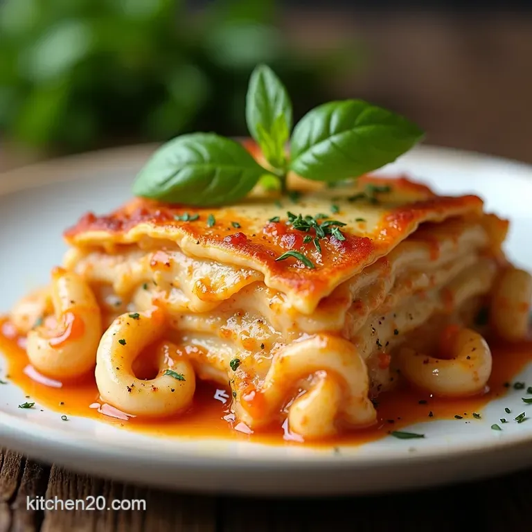 Seafood Symphony Lasagna