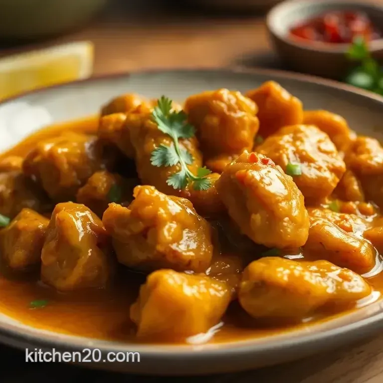 Sear Chicken in Yellow Chili Sauce