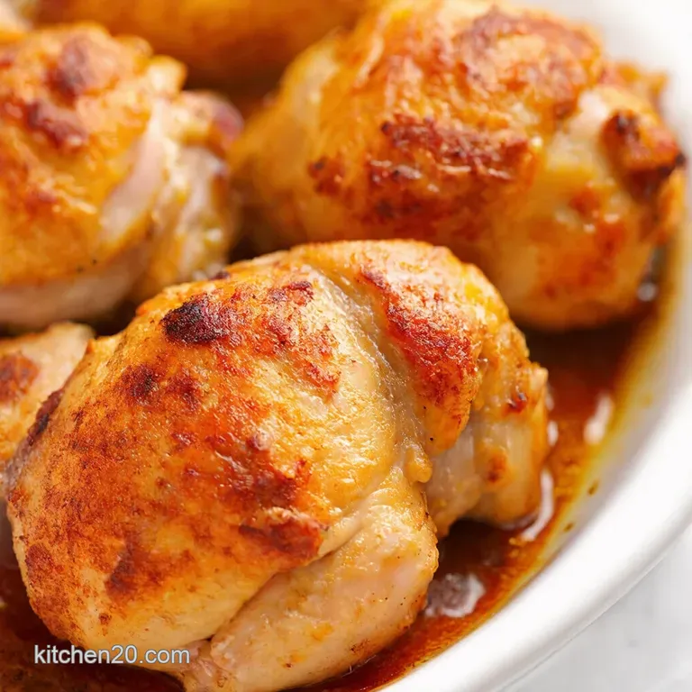 Juicy Baked how long to bake boneless Foolproof Chicken Thighs