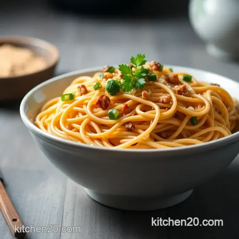 Sesame Noodles: A Blissful Bowl of Flavor presentation