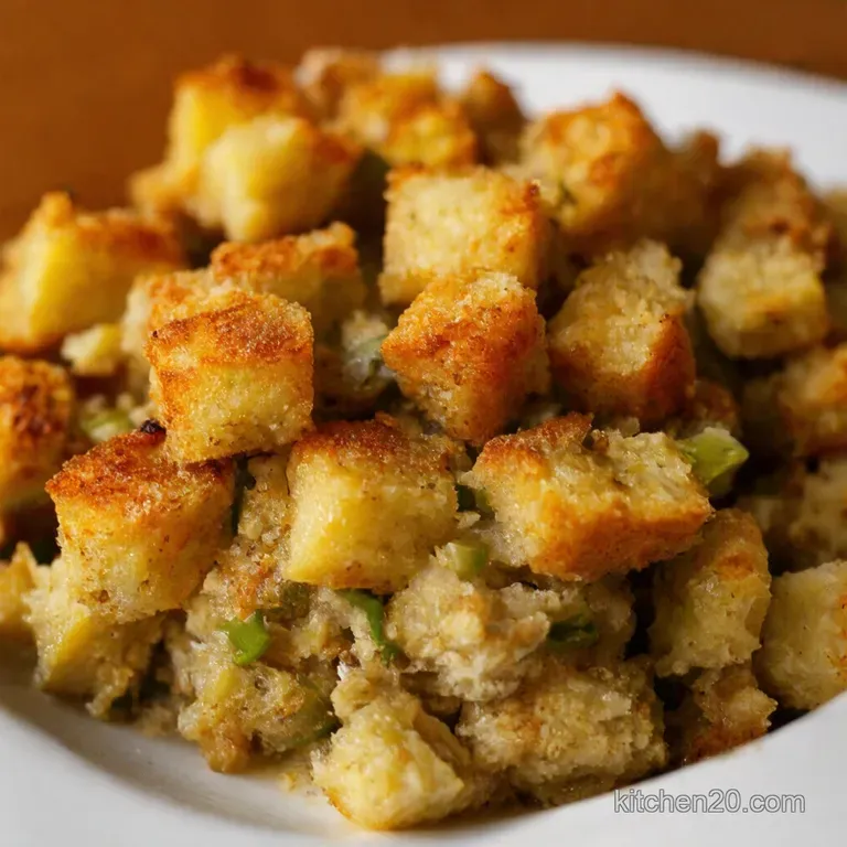Shuck Yeah the Ultimate Oyster Stuffing presentation