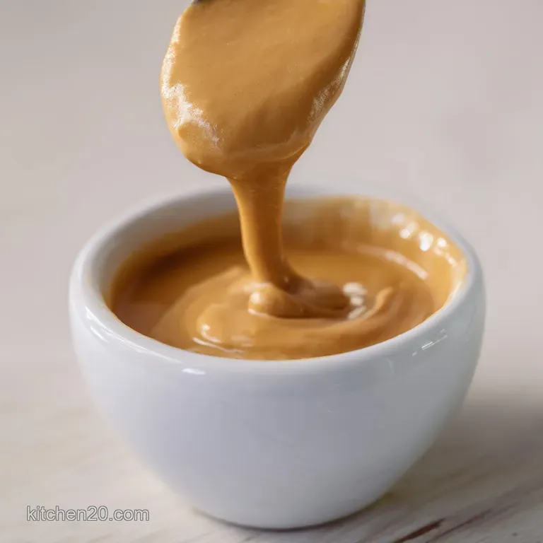 Peanut Sauce: the Ultimate Silky Smooth Dip presentation