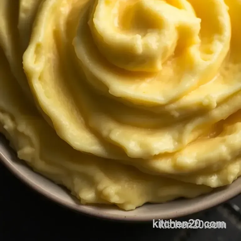 Silky Smooth Dreamy Mashed Potatoes presentation