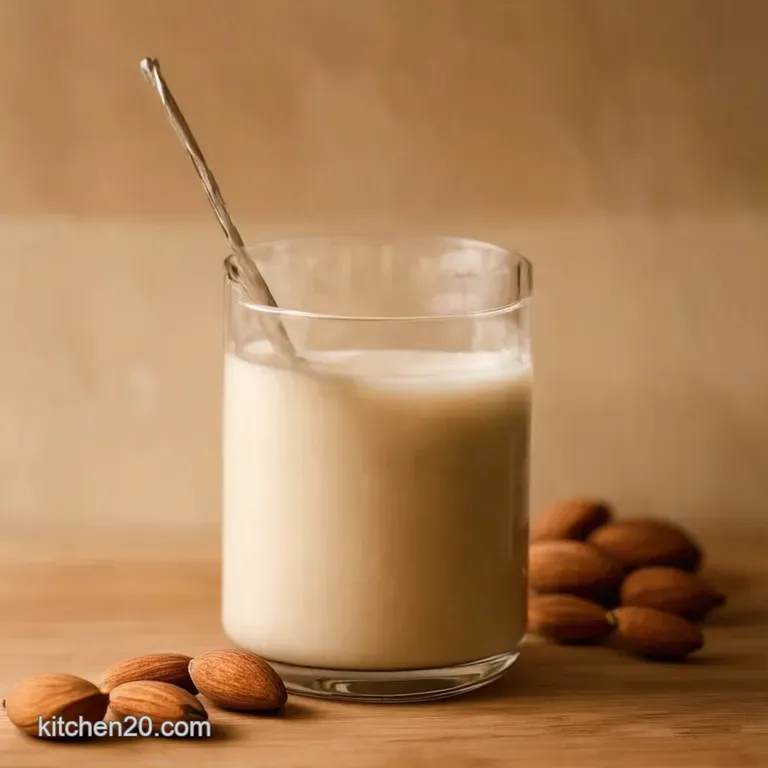 Silky Smooth Homemade Almond Milk Easy as Pie presentation