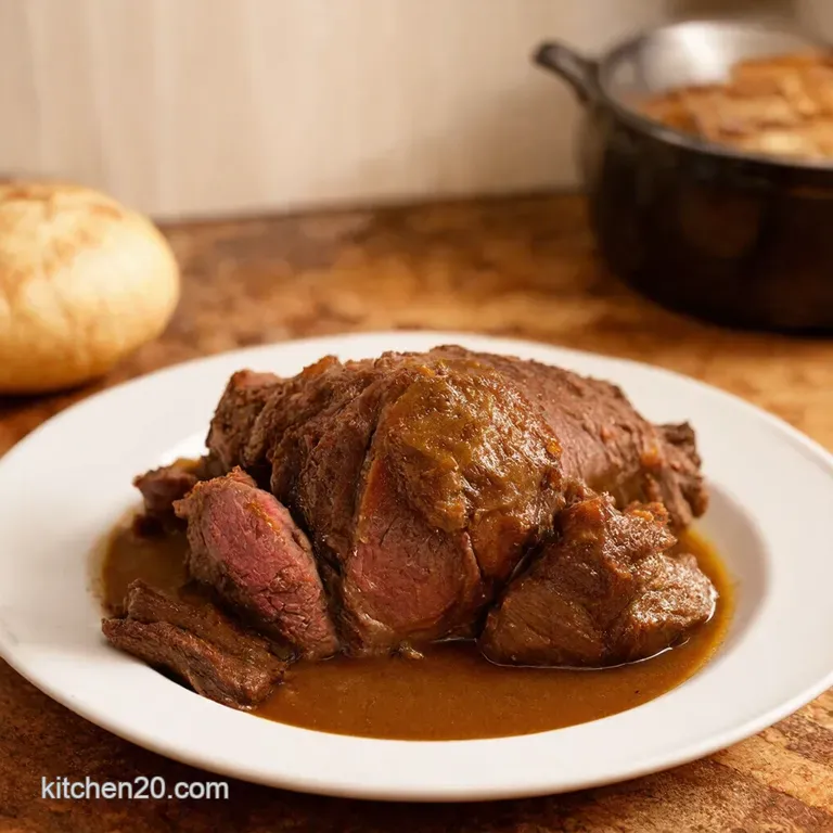Silky Smooth Homemade Gravy presentation