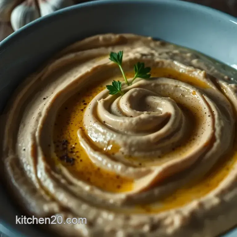 Silky Smooth Homemade Hummus (The Ultimate Guide) presentation