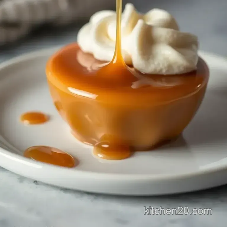 Silky Smooth Never-Fail Caramel Sauce presentation
