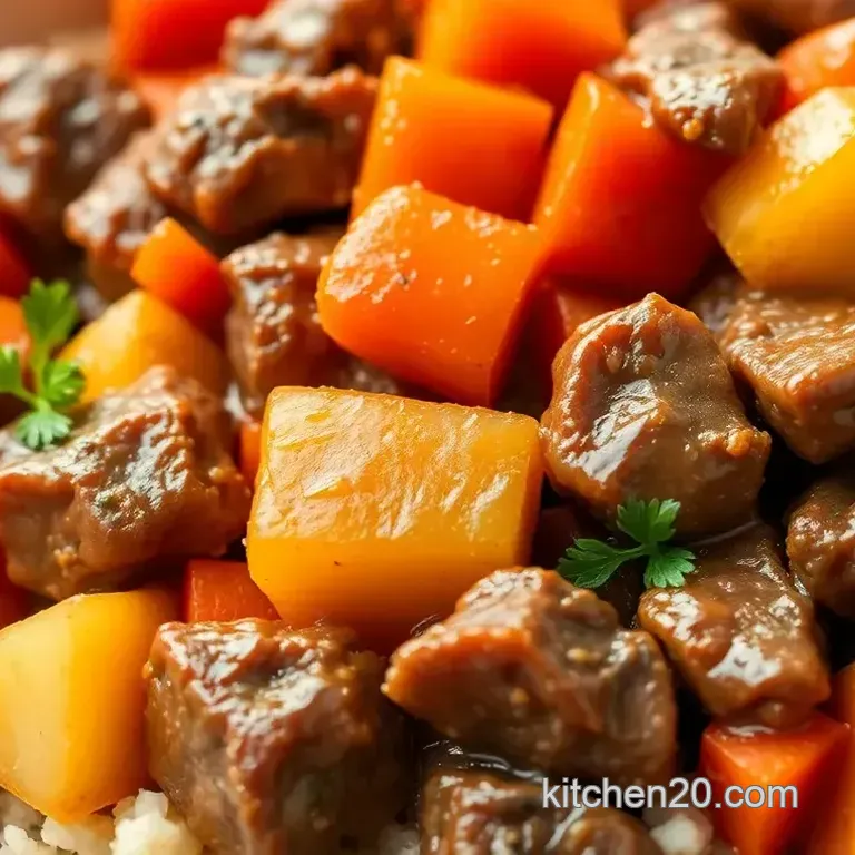 Easy &amp Delicious Simmered Halal Boneless Beef Comfort Dish: Cozy Family Favorite