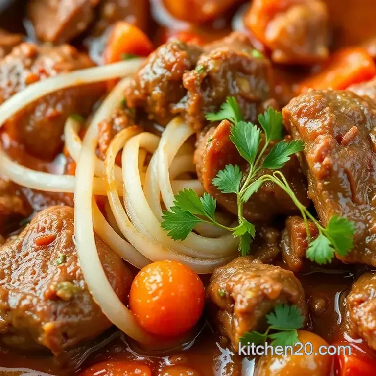 Hearty Lamb and Vegetable Stew in 1 Hour