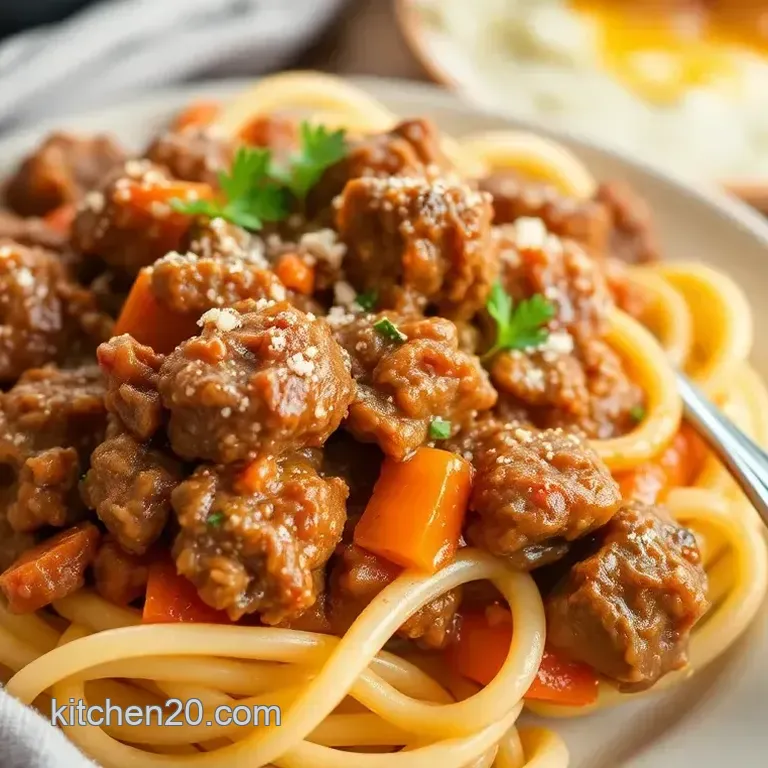 Cozy Simmered Lamb Ragu: A Hearty Embrace in a Bowl
