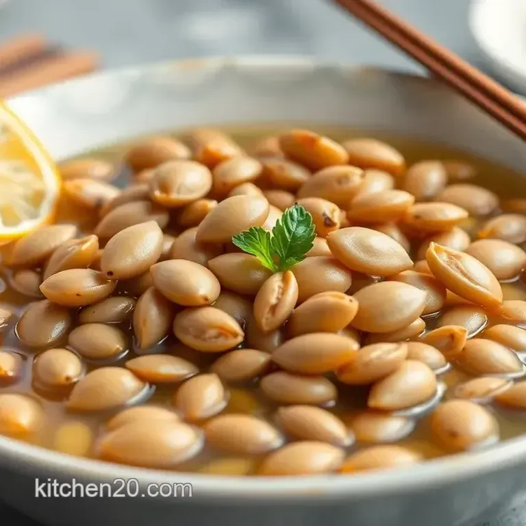 Discover My Grandmother' s Simmered Lotus Seeds with Sweet Honey Delight