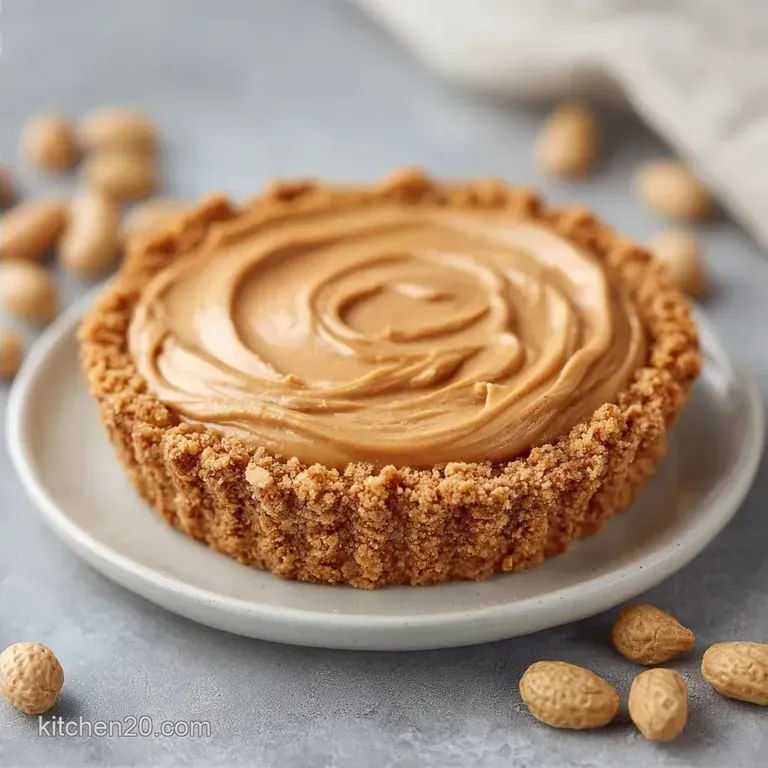 Simple No Bake Dad Cake: Peanut Butter and Graham Cracker