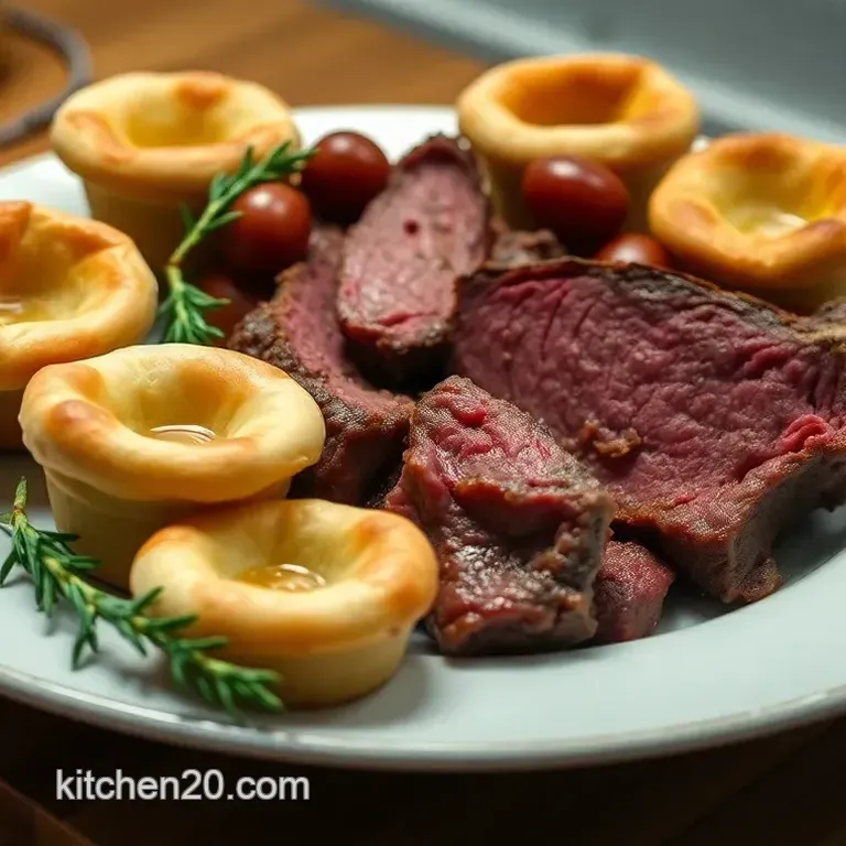 My Secret to Easy Roast Beef and Mini Yorkshire Puddings!